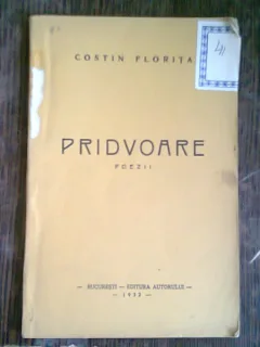 PRIDVOARE - COSTIN FLORITA  (POEZII)