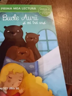 Prima mea lectura - Bucle Aurii si cei trei ursi. Nivelul 2 Carte cu despartiri in silabe
