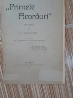 Primele acorduri - C. Ionescu Olt