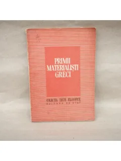 Primii Materialisti greci , 1950