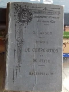PRINCIPII DE COMPOZITIE SI STIL - G.LANSON