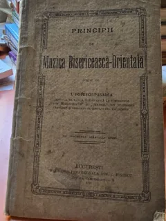Principii de Muzica Bisericeasca-Orientala - I. Popescu-Pasarea