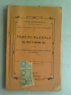 PRINCIPII MUZICALE. ROLUL EMISIEI IN MECANISMUL VOCAL - ION M. GEORGESCU