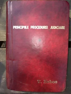 PRINCIPIILE PROCEDURII JUDICIARE - EUGEN HEROVANU  vol 1 si 2