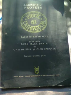 Print si cersetor, balet in 4 acte - Laurentiu Profeta   (reductie pentru pian)