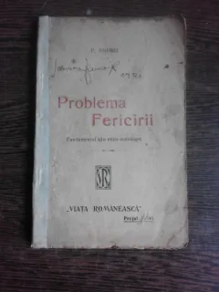 PROBLEMA FERICIRII - P. ANDREI