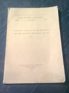 PROBLEMA PETROLULUI IN ROMANIA FATA DE PROBLEMA MONDIALA DIN 1915 - I. MRAZEC