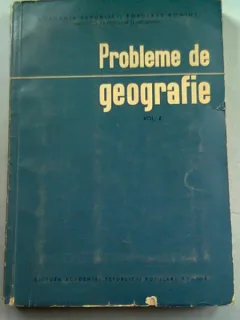PROBLEME DE GEOGRAFIE VOL.X