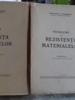 PROBLEME DE REZISTENTA MATERIALELOR- CONSTANTIN C. TEODORESCU   2 VOLUME
