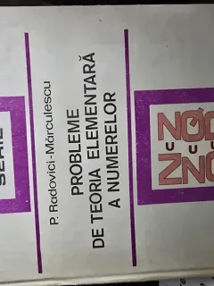 Probleme de teoria elementara a numerelor
