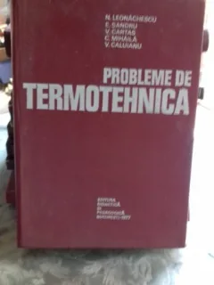PROBLEME DE TERMOTEHNICA - N. LEONACHESCU