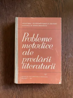 Probleme metodice ale predarii literaturii