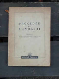 PROCEDEE DE FUNDATII - HUGO LEHR VOL. 1