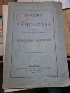 Procesul de la Namoloasa - 1881