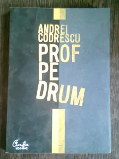 PROF PE DRUM , ANDREI CODRESCU