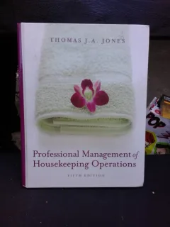 PROFESSIONAL MANAGEMENT OF HOUSEKEEPING OPERATIONS - THOMAS J.A. JONES  (CARTE IN LIMBA ENGLEZA)