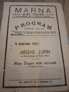 Program Cine-Teatru Marna