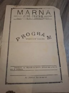 Program Cine-Teatru Marna