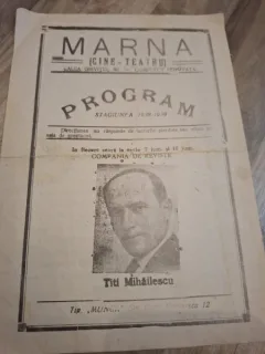 Program Cine-Teatru Marna