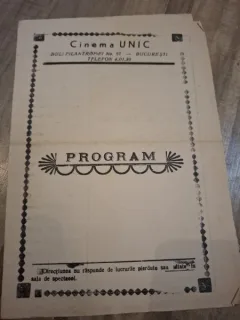Program Cinema Unic