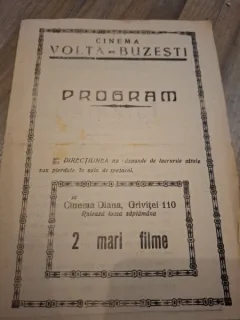 Program Cinema Volta-Buzesti