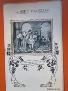 Program de teatru - Comedie-Francaise