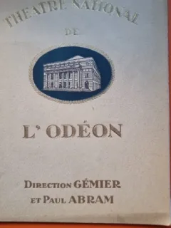 Program de teatru - L Odeon