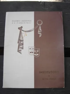 PROGRAM PIESA DE TEATRU INSTITUTORII DE OTTO ERNST