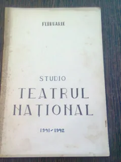 PROGRAM TEATRUL NATIONAL, SALA STUDIO, STAGIUNEA 1941-1942, LUNA FEBRUARIE