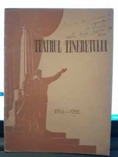 Program Teatrul Tineretului stagiunea 1954-1955