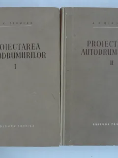 PROIECTAREA AUTODRUMURILOR - A.K. BIRULEA   2 VOLUME