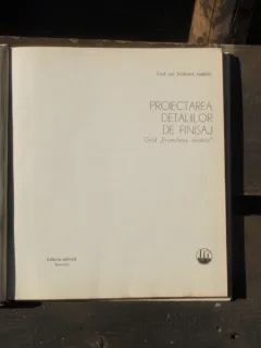 PROIECTAREA DETALIILOR DE FINISAJ - DORIAN HARDT