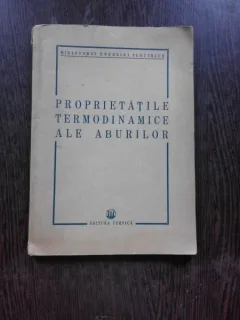 PROPRIETATILE TERMODINAMICE ALE ABURULUI