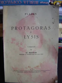 PROTAGORAS SI LYSIS - PLATON