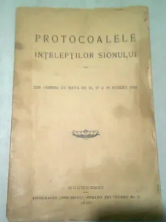 PROTOCOALELE INTELEPTILOR SIONULUI  (1923)