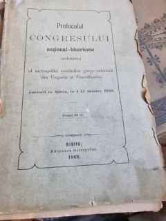 Protocolul Congresului Nationl-Bisericesc 1889