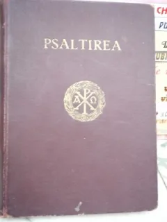PSALTIREA PROROCULUI SI IMPARATULUI DAVID 1943 ( TOATE PAGINILE SUNT SUBLINIATE CU CREION COLORAT)