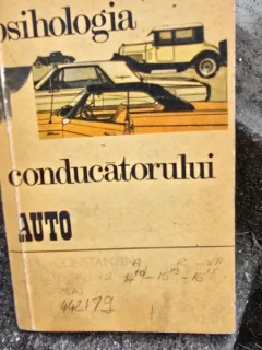 Psihologia conducatorului auto - Constantin Doru Blaj