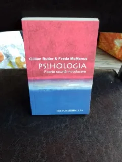 PSIHOLOGIA FOARTE SCURTA INTRODUCERE - GILLIAN BUTLER