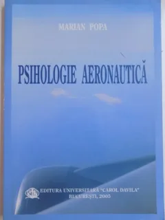 PSIHOLOGIE AERONAUTICA DE MARIAN POPA