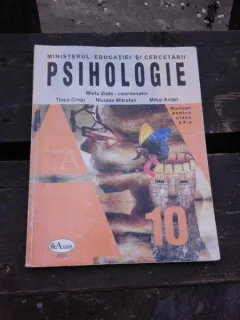PSIHOLOGIE, MANUAL PENTRU CLASA X-A - MIELU ZLATE