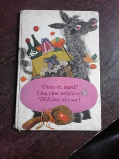PUNE-TE MASA! CIUS, CIUS, MAGARUS! BATA, IESI DIN SAC!  (CARTE PENTRU COPII)