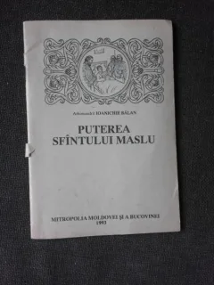 PUTEREA SFANTULUI  MASLU - IOANICHIE BALAN