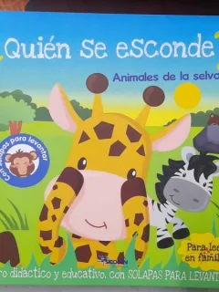 Quien se esconde? Animals de la selva