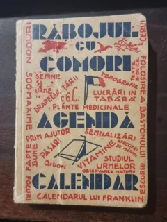 Rabojul cu comori - Agenda - Calendar - 1939 - prof. A. S. Goia