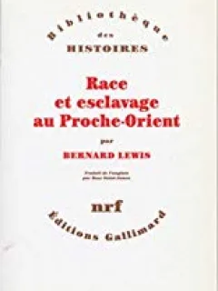 RACE ET ESCLAVAGE AU PROCHE-ORIENT - BERNARD LEWIS (CARTE IN LIMBA FRANCEZA)