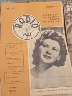 Radio Azi - Anul I Nr. 6, 18 Noiembrie 1946