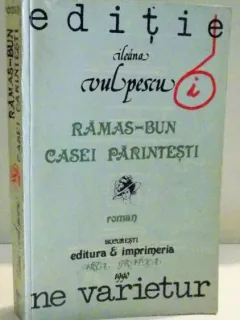 RAMAS BUN CASEI PARINTESTI - ILEANA VULPESCU