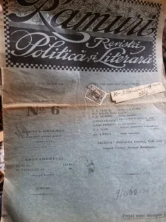 Ramuri - Revista Politica si Literara Nr. 6 / 1920