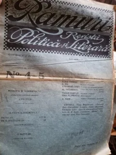 Ramuri - Revista Politica si Literara Nr. 4-5 / 1920